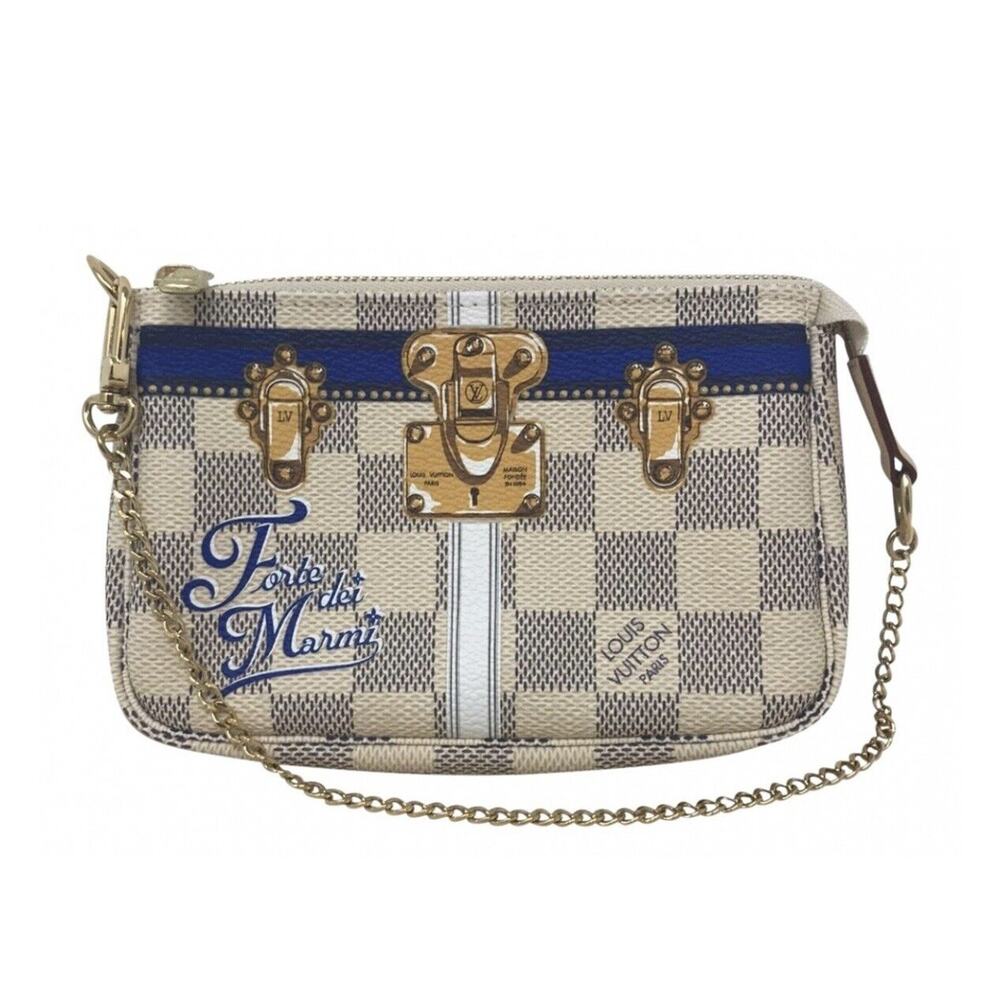 MINI POCHETTE LOUIS VUITTON FORTE DE MARMI LIMITED EDITION D. Azur - Picture 1 of 13